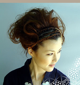 浜松の美容室ポレポレ　ヘアスタイル集祭りヘアアップ編01